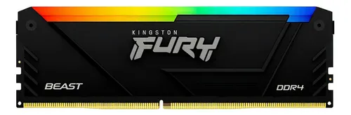 Memoria Ram Kingston Fury Beast 8gb Ddr4 Rgb 3200mhz