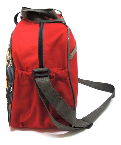 Imagem 4 de 6 de Bolsa Infantil Sacola Viagem Criança Vingadores Avengers Herois Grande F5