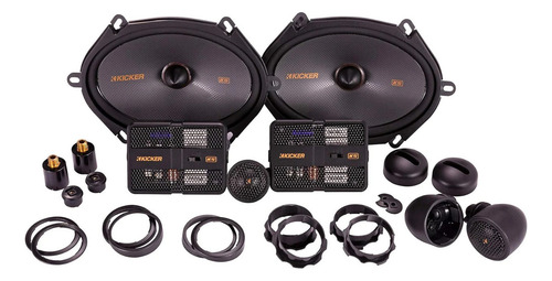 Set De Medios Rangos Para Automóvil Kicker Kss68 Kss6804