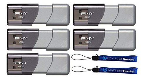 Unidad Flash Usb 3.0 Elite Turbo Attache 3 De 64 Gb De Pny (