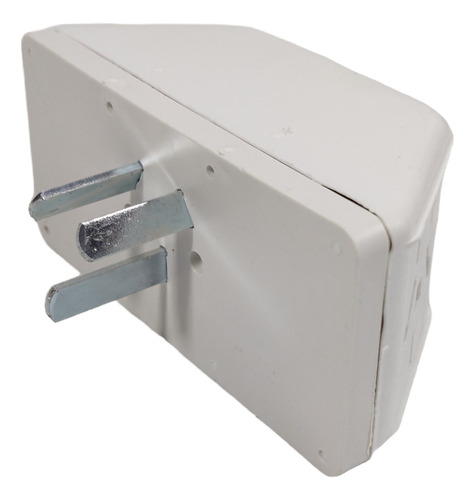 Adaptador Triple Enchufe Multinorma Blanco