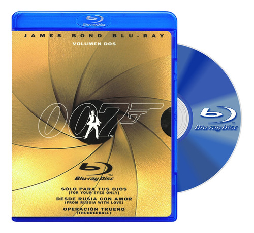 Blu Ray James Bond 007 Pack V2