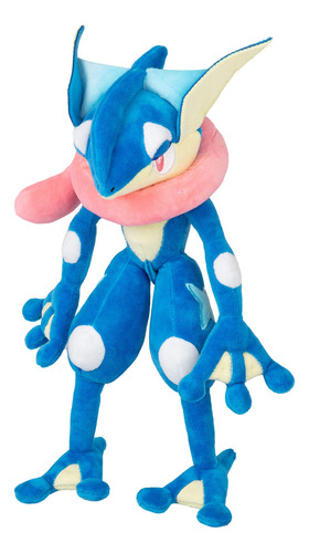 Peluche Grande De Greninja Pokémon De 12 Pulgadas, Con Lic. Color Multi_color