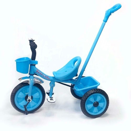 Triciclo Caño Reforzado Direccionable Con Canasto C