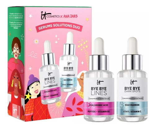 It Cosmetics -  Pack Serums Ácido Hialurónico Y Niacinamida