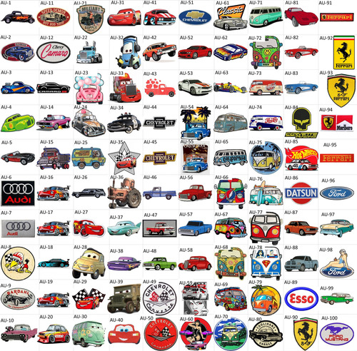 15 Sticker Parches Tela Escoger Calavera Emoji Gato Celular