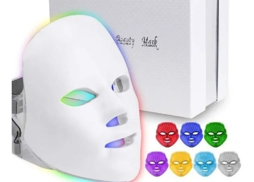 Mascara Led 7 Colores 