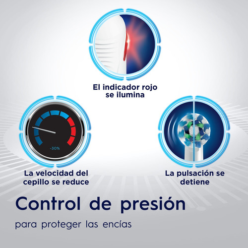 Imagen 6 de 10 de Cepillo Eléctrico Recargable Oral-b Pro 2000