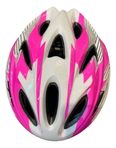 Casco Juvenil Mtb Regulable Liviano Ventilado Rosa Talle M