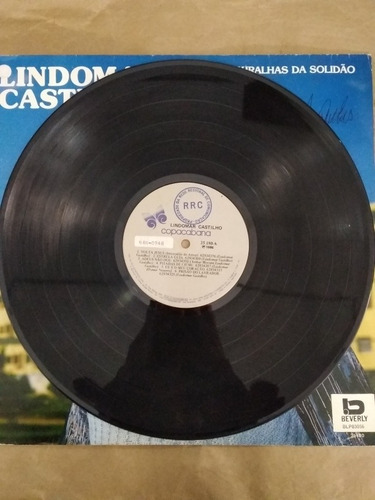 Lp Lindomar Castilho Muralhas Da Solidão (Usado)