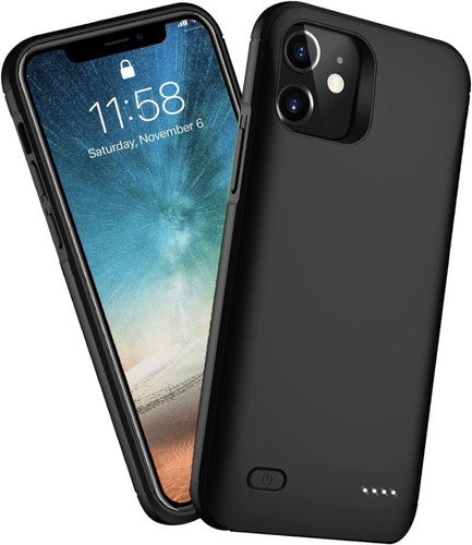 Huguodong Funda De Batería Para iPhone 12 Mini 8200 Mah