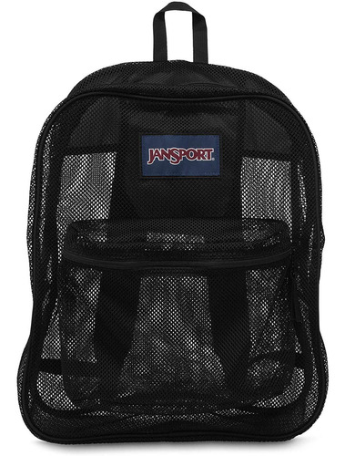 Mochila Morral Jansport Mesh, Color Negro