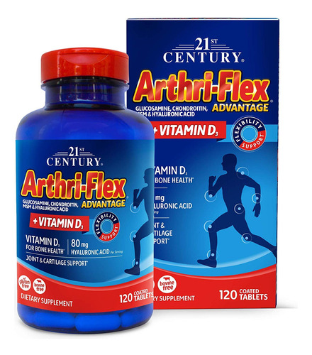 Arthri-flex Advantage Plus Vitamina D3 120 Tabletas