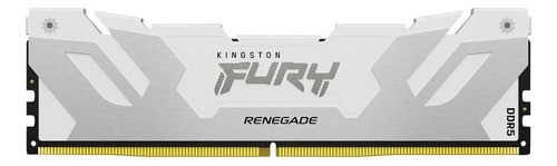 Memória Ddr5 Kingston Fury Renegade, 16gb, 7200mhz, White