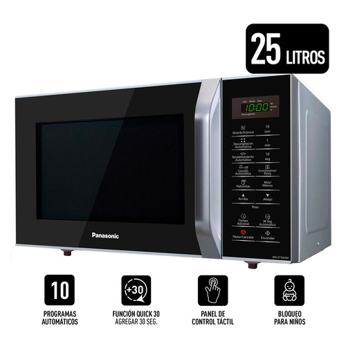 Microondas Panasonic Como Nuevo 25 Lltros (Usado)
