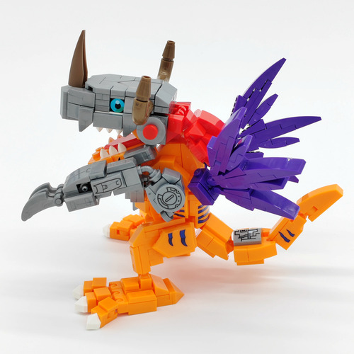 Bloques De Construcción Digimon Metalgreimon Y Otros Cantidad De Piezas 458