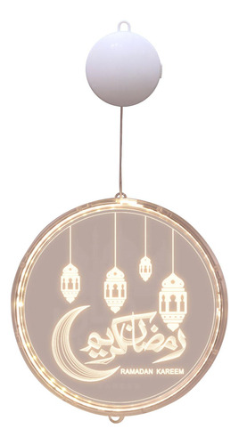 Ramadán Colgante Luz Ornamento Brillante Blanco Estilo D