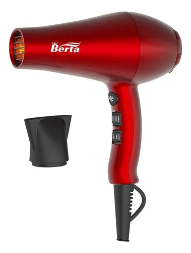 Berta 1875w Secador De Pelo, Iones Negativos, Alta Potencia