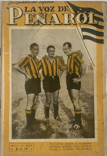 La Voz De Peñarol Nº 68, Vidal Falero 1947 Fútbol Z4p1