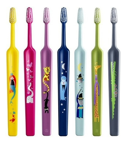 Escova Select Kid Zoo (tepe) Cor Verde