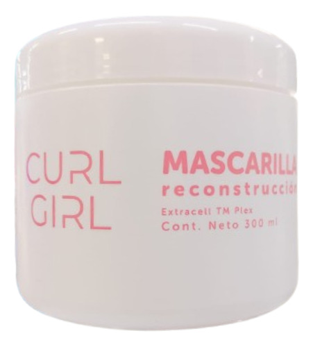 Máscara Reconstrucción Curl Girl Con Extracell Tm Plex 300g