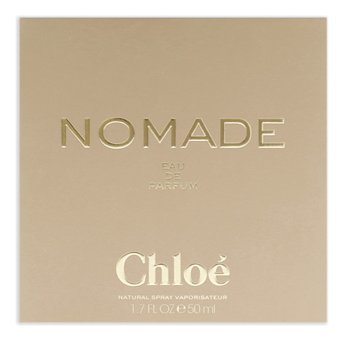 Spray de perfume Chloe Nomade Edp para mulheres, 50 ml