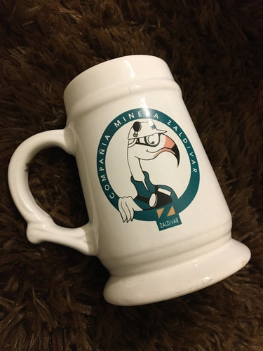 Antiguo Jarro Shopero O Cervecero Compañía Minera Zaldívar (Usado)