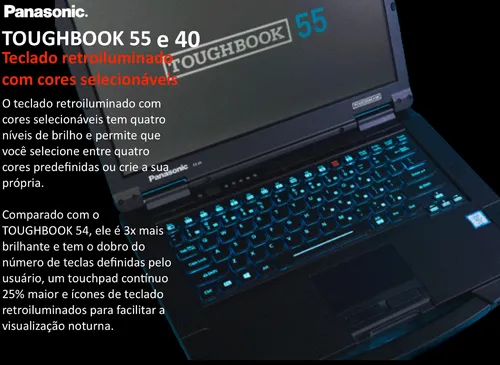 Panasonic Toughbook 55 14 Semi-rugged Laptop Fz-55fz007km