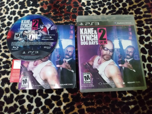 Kane & Lynch 2 Dog Days Playstation 3 Ps3