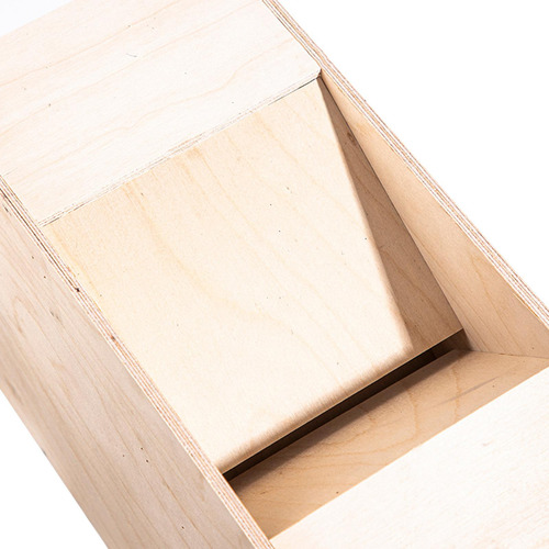 Caja De Ensamblaje De Madera De Bricolaje De Viento Pequeño