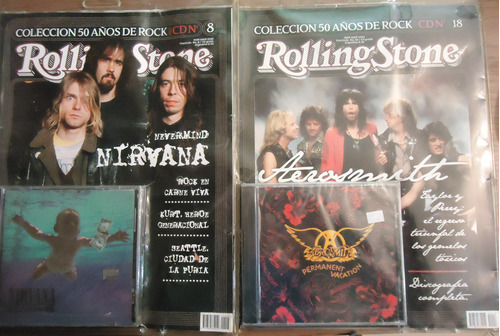 Lote X 4 Revista Rolling Stone Con Cd-c22