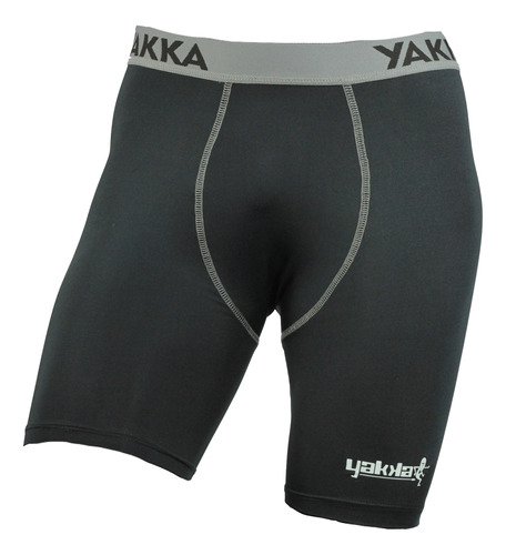 Calza Corta Hombre Deportiva Negra Yakka