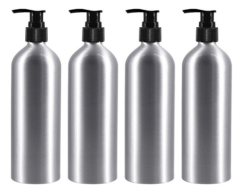 Botellas Dispensadoras De Aluminio, 4 Piezas