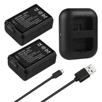Comprar 2 Baterías Np-fw50 + Cargador Para Sony Nex-6 Nex-5 Nex-3n A
