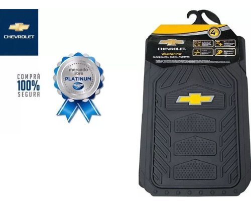Kit Tapetes 4 Piezas Uso Rudo Chevrolet Colorado 2021