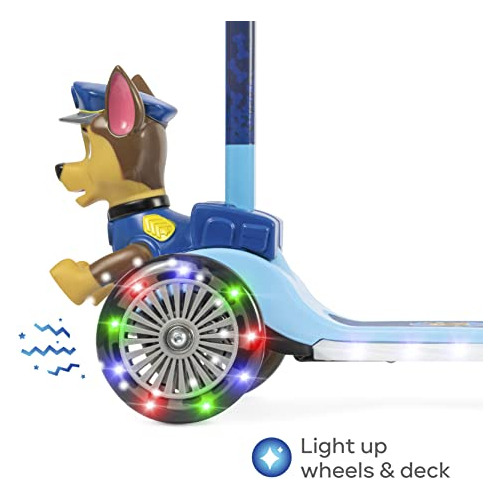 Scooter Paw Patrol Con Luz De 3 Ruedas