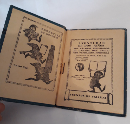 Libro Antig Aventuras De Dos Niños Saturnino Calleja Madrid (Usado)
