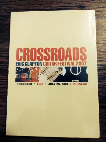 Eric Clapton Crossroads  Festiaval 2007[dvd Duplo Lacrado]