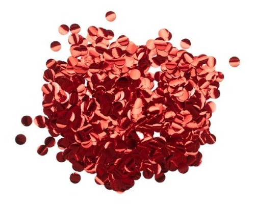 Confetti De Mesa Basics Rojo, 15 Gr, 3 Bolsas