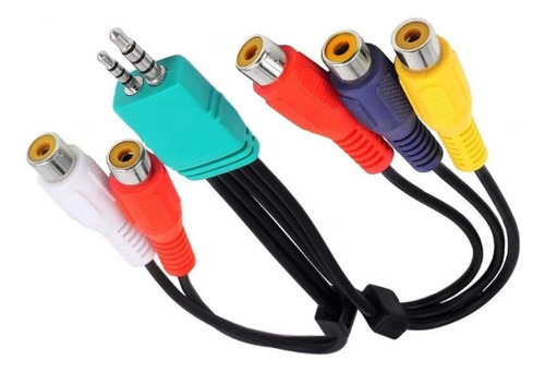 Cable Adaptador De Componente Av Para Video Y Audio A 5 Rca