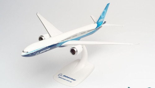 Avion Boeing 777 9 Boeing House Colors Herpa 1:250 1:200 (Usado)