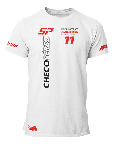 Playera Formula 1 F1 Max Checo Verstappen Perez