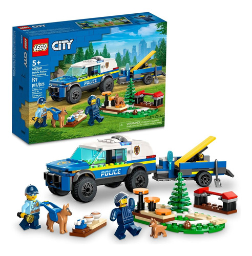 Lego City Mobile - Coche De Juguete Policía Remolque