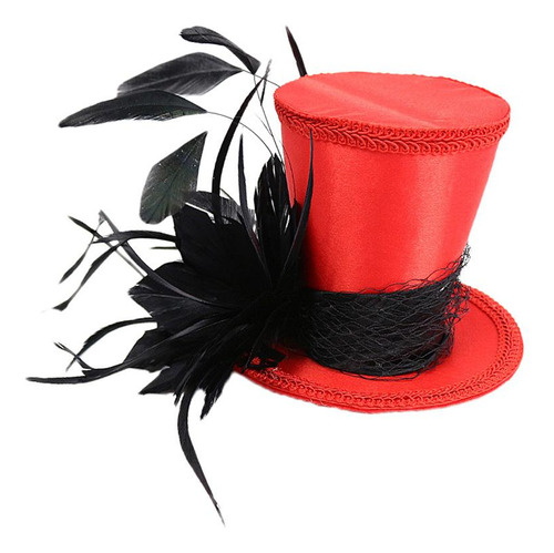 Vintage Hat 20s Plumaje Fascinator Boda Nupcial