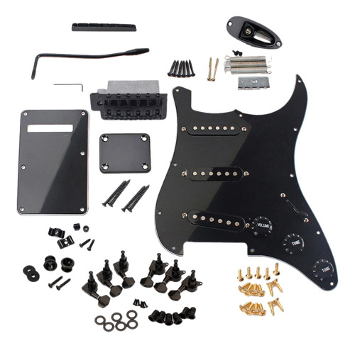 1 Paket Prewired Guitar Pickguard Para Accesorio De Guitarra