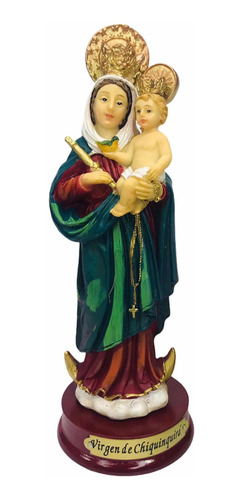 Virgen De Chiquinquira Firenzi 14cm+ Novena Bíblica