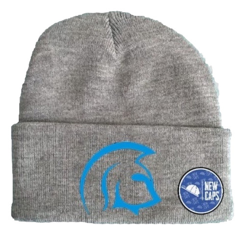 Gorro De Lana Racing Guardia Imperial Celeste Puño