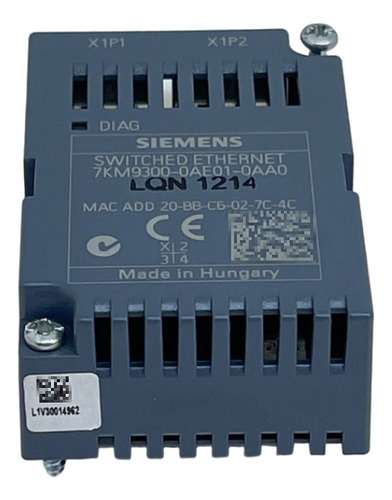 7km9300-0ae01-0aa0 Modulo Profinet Pac3200 / 4200 Siemens (Usado)