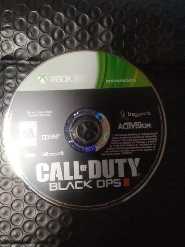 Call Of Duty: Black Ops Ii Black Ops Xbox 360 Físico (Usado)