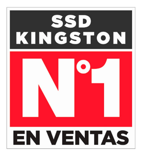 Disco sólido interno Kingston SA400S37/480G SATA III 480GB negro